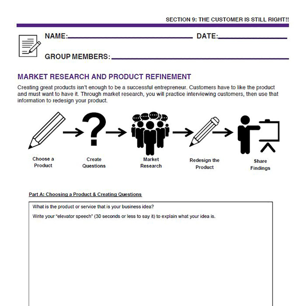 Enterprise and Innovation Course, High School - Course 1 | Challenge & Opportunity