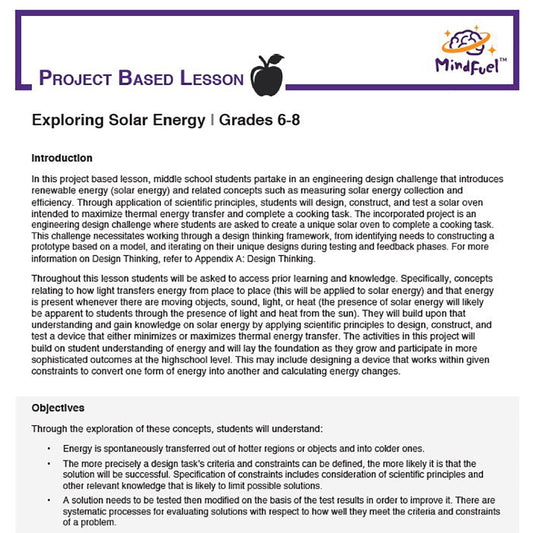 Exploring Solar Energy