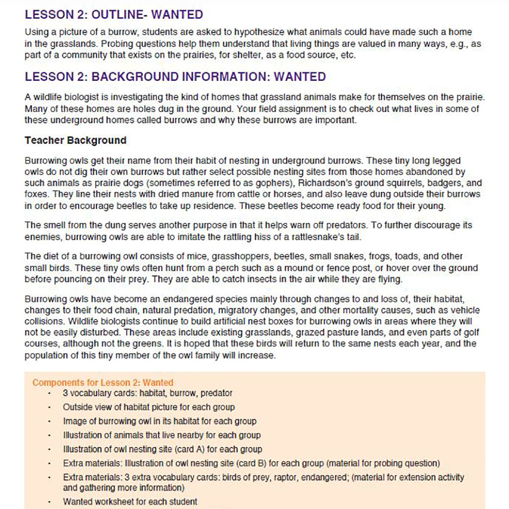 Needs of Plants and Animals - Wanted