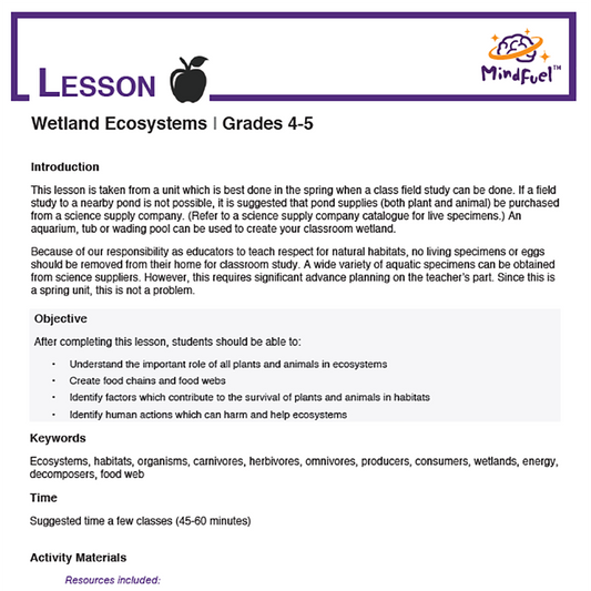 Wetland Ecosystems - Worm Farming