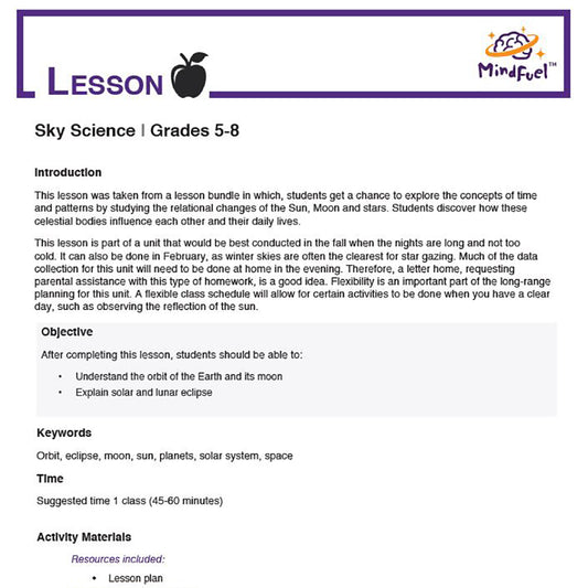 Sky Science - Scale Solar System