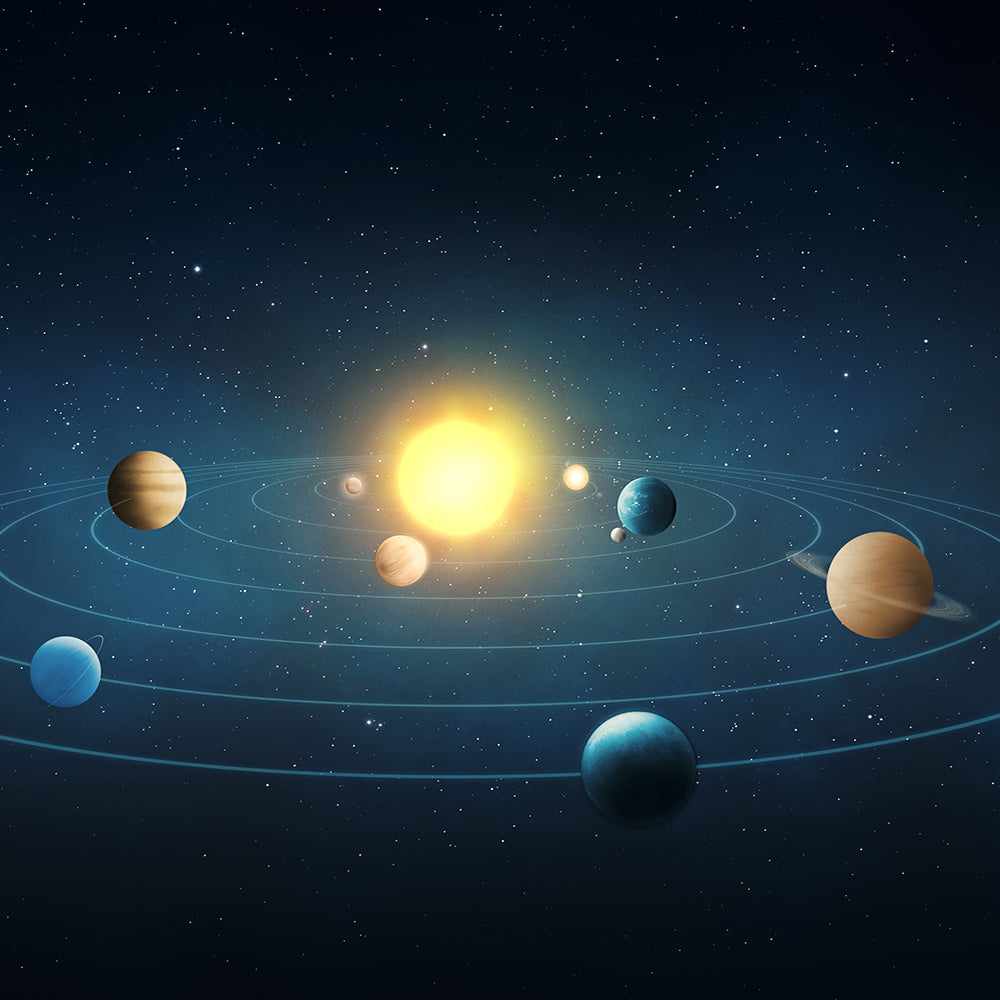 Sky Science - Scale Solar System
