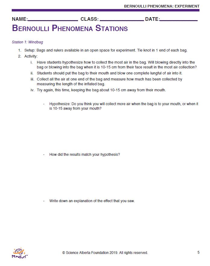 Bernoulli Phenomena