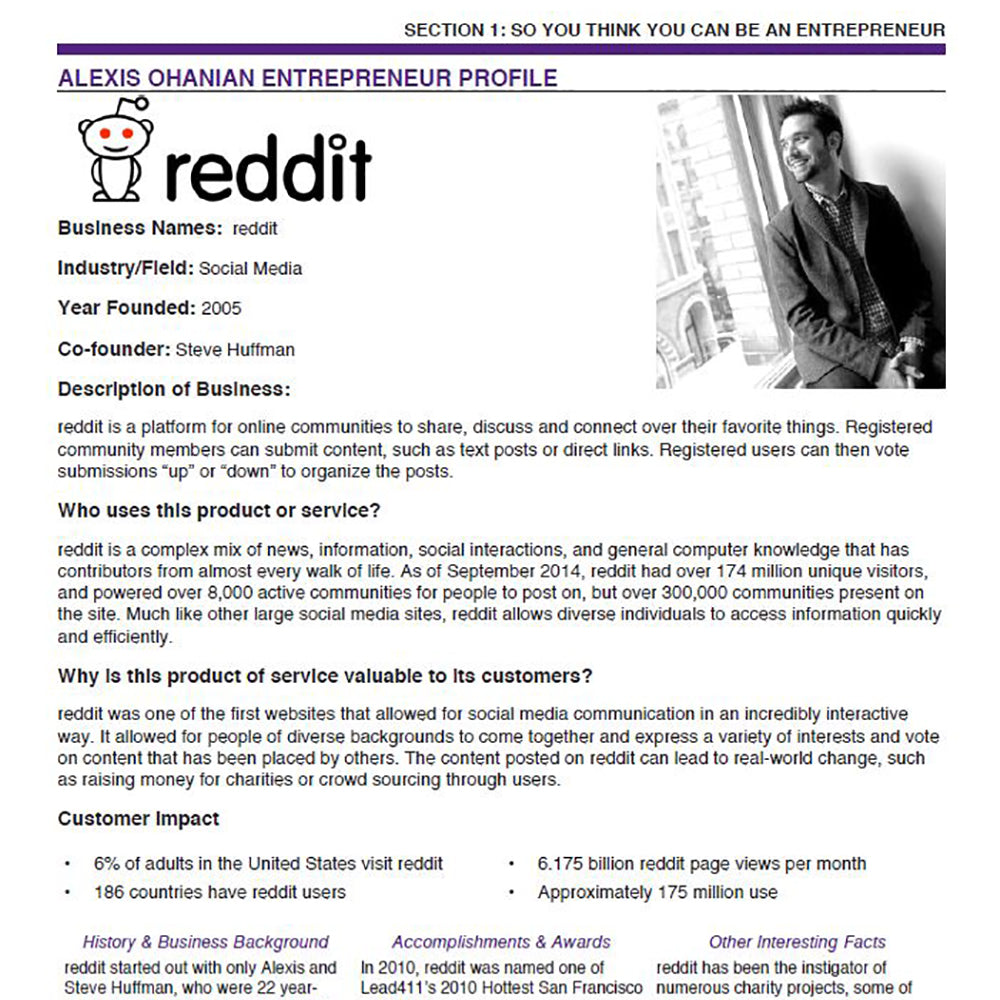 Enterprise & Innovation ENT1010 | Challenge & Opportunity - Alberta Focused