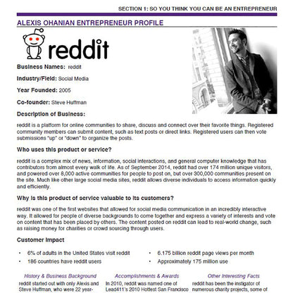 Enterprise & Innovation ENT1010 | Challenge & Opportunity - Alberta Focused