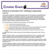 Enterprise and Innovation Course, High School - Course 1 | Challenge & Opportunity