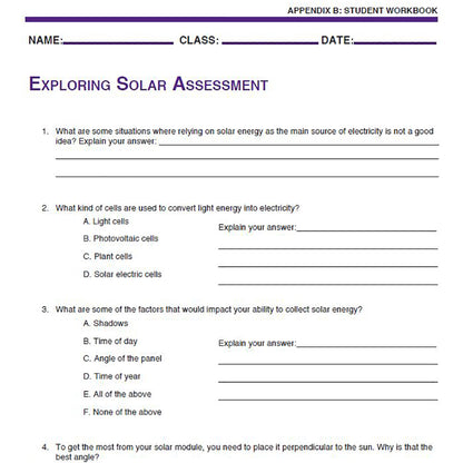 Exploring Solar Energy
