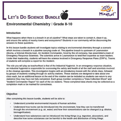 Environmental Chemistry - Let's Do Science Bundle
