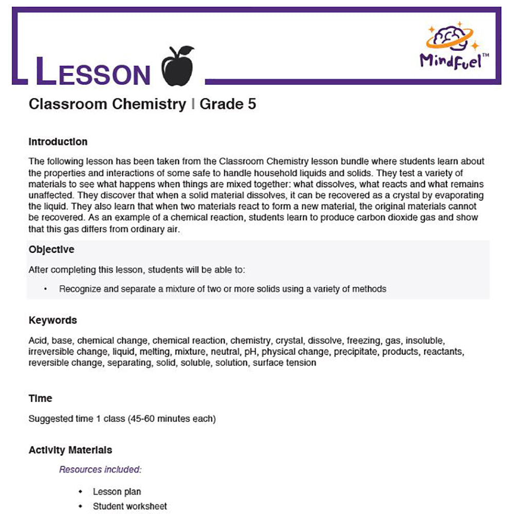 Classroom Chemistry | Lesson 8 - Winter Sand Recycling